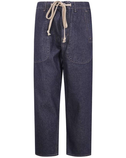 Uma Wang Blue Jeans Pajamas" Pants for men