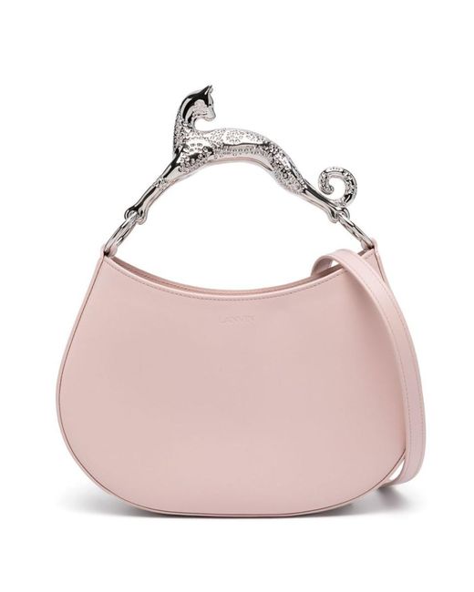 Lanvin Pink 'Hobo Cat' Bag