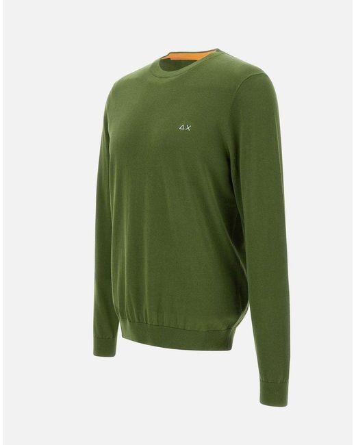 Sun 68 Green Sweaters for men