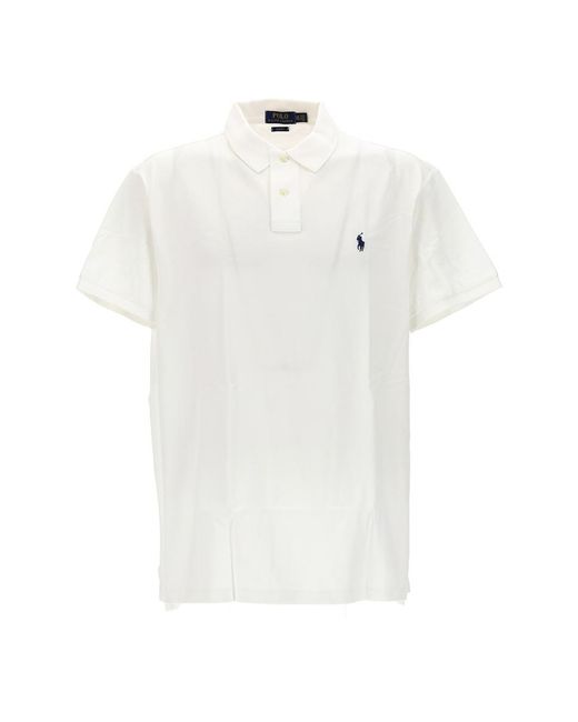 Polo Ralph Lauren White Polo Shirts for men