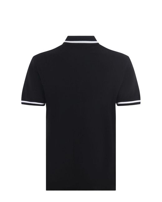 Versace Black Couture Polo Shirt for men