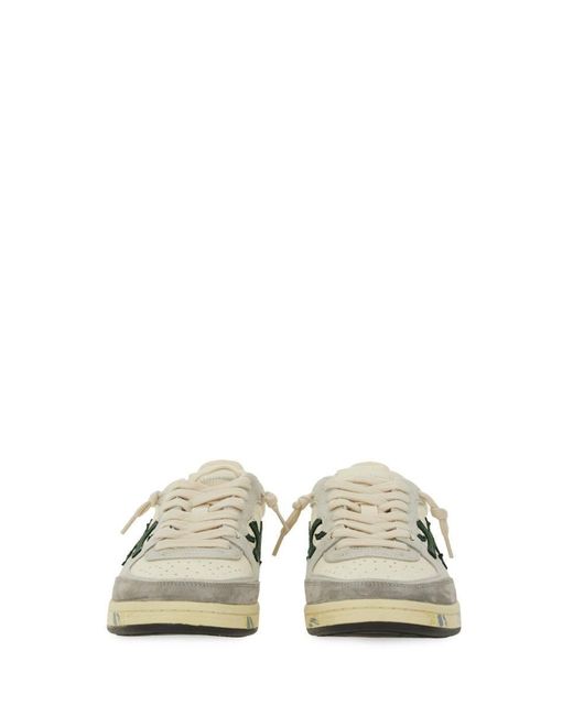 Premiata White Sneaker "bskt Clayd 7623" for men
