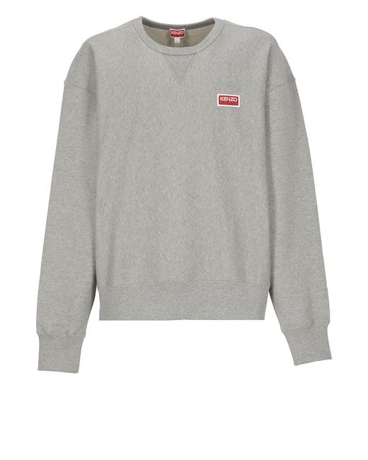 KENZO Gray Sweaters Grey for men