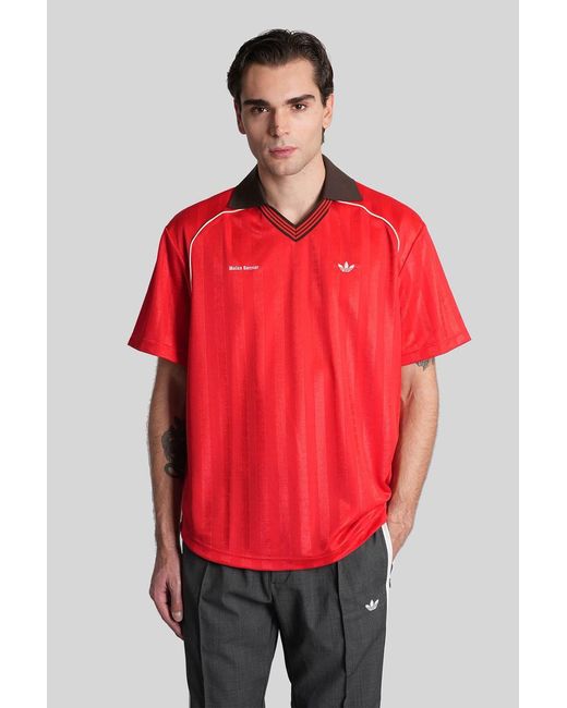 Adidas Originals Red Sporty T-Shirt for men