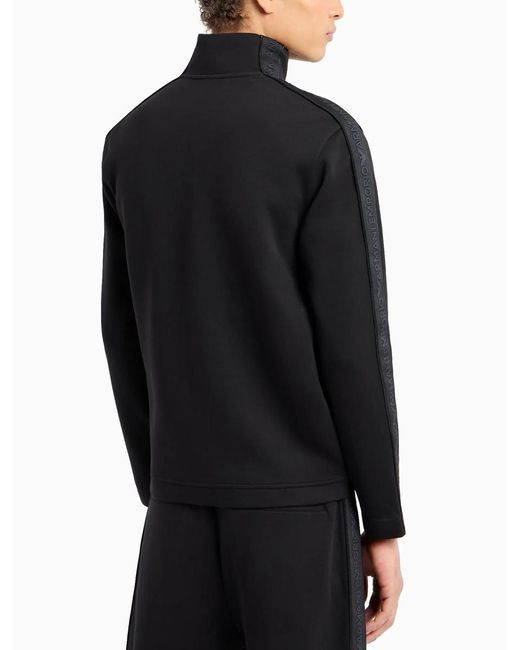 Emporio Armani Black Sweaters for men