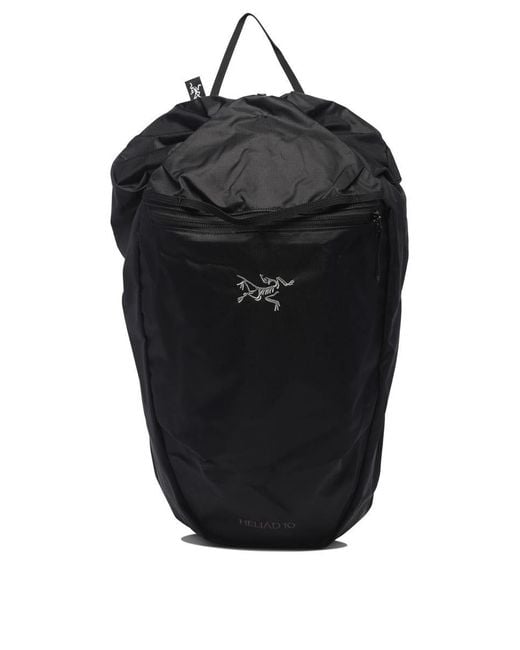 Arc'teryx Black "heliad 10l" Backpack for men