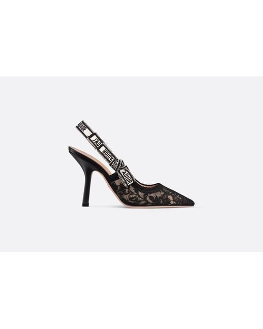 Dior Black J`Adior Slingback Pumps Shoes