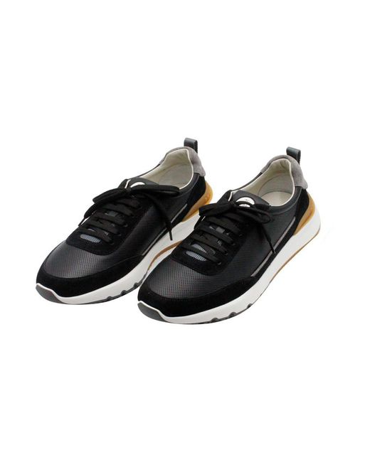 Brunello Cucinelli Black Sneakers for men