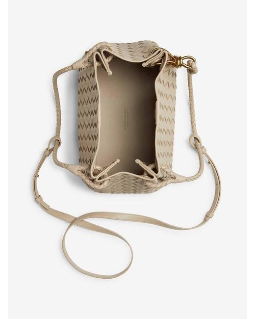Bottega Veneta Natural Intrecciato Parachute Bag