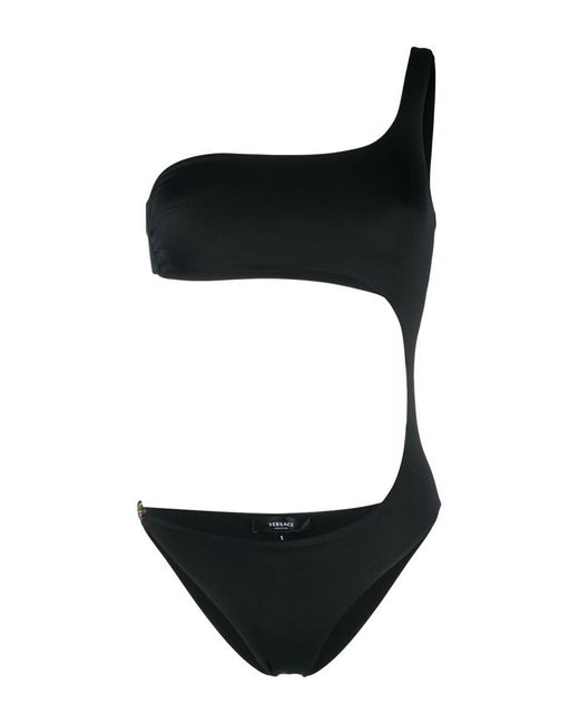 Versace Black One-Pieces Swimwear