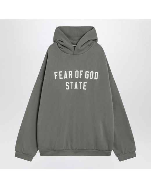 Fear Of God Gray Moss 90's Hoodie for men