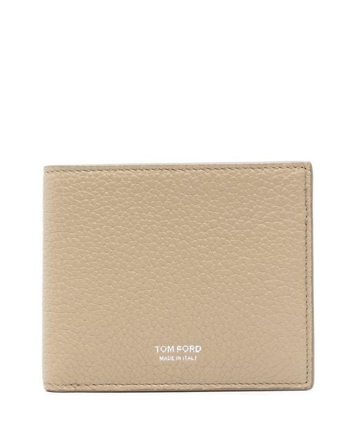 Tom Ford Natural Mini Leather Wallet For for men