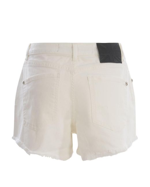RICHMOND White Shorts "Fukuja"