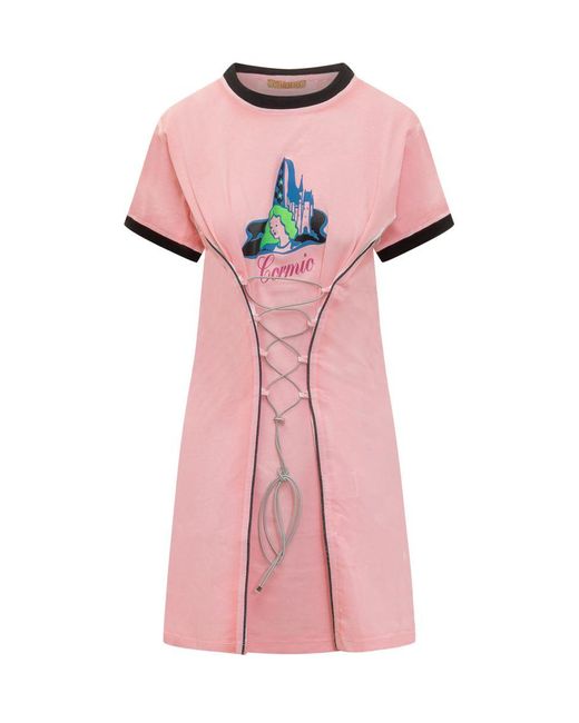 Cormio Pink Corset Dress