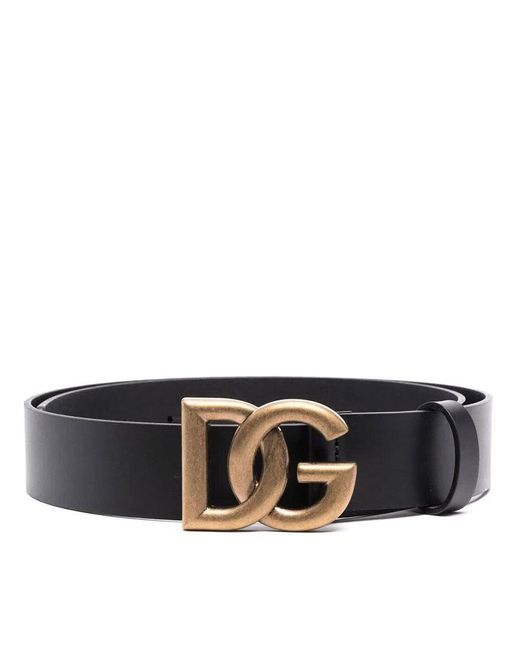 Dolce & Gabbana Black Belt Accessories for men