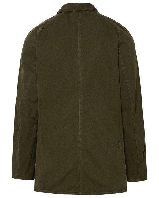 Barbour Green Ashby Cotton Jacket for men