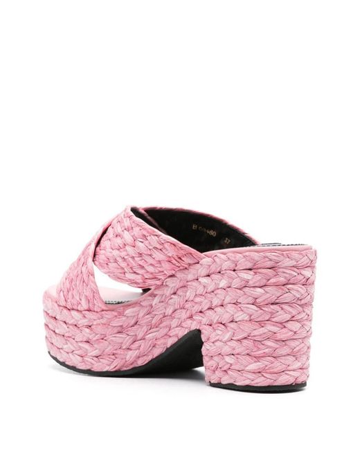 Sergio Rossi Pink Sandals