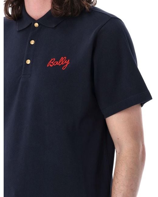 Bally Black Polo Shirt for men