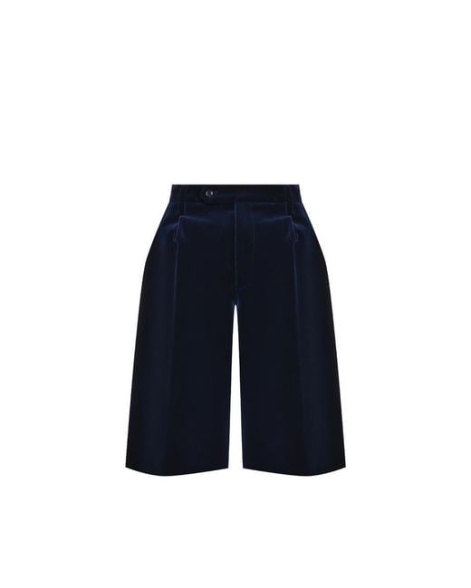 Gucci Blue Pantsshorts for men