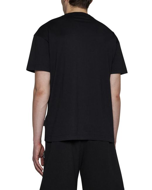 Palm Angels Black T-shirts And Polos for men
