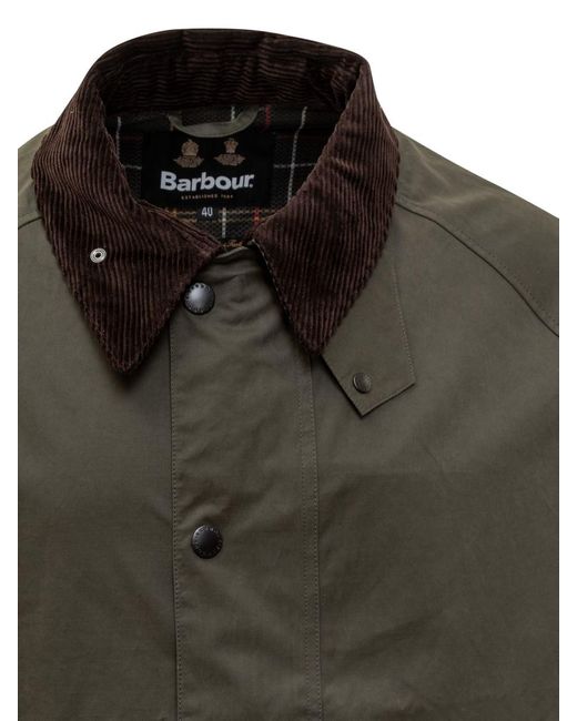 Barbour Green Transporter Jacket for men