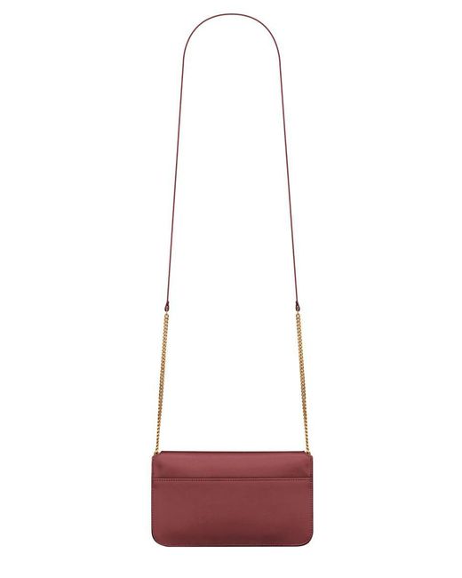 Saint Laurent White "Cassandras" Smartphone Case