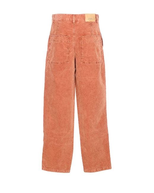 Isabel Marant Orange Trousers
