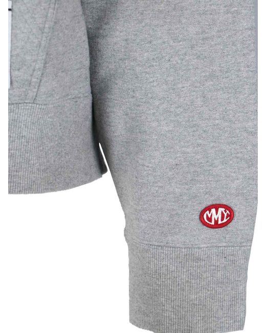 Maison Mihara Yasuhiro Blue Smiley Face" Hoodie for men