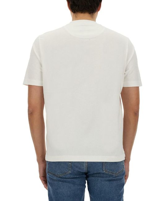 PS by Paul Smith White T-Shirt With Logo for men