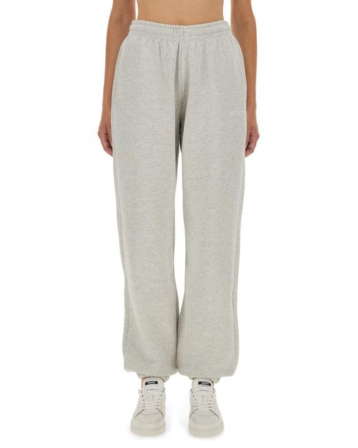 ROTATE BIRGER CHRISTENSEN Gray Track Pants