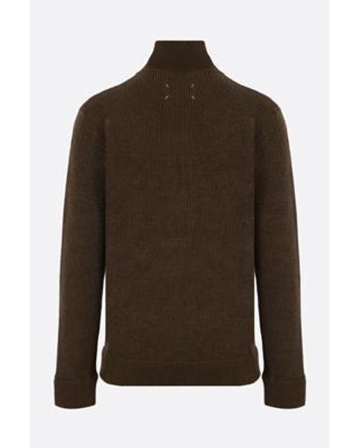 Maison Margiela Brown Sweaters for men