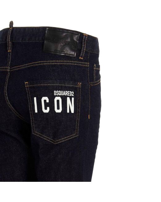 DSquared² Blue B-Icon Cool Guy Dark Jeans for men