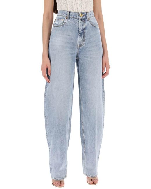 Zimmermann Blue "Curved Leg Natural Jeans For
