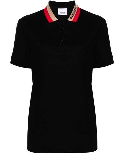 Burberry Black T-Shirts & Tops