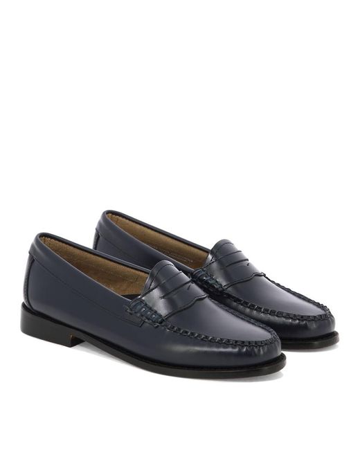 G.H.BASS Gray "Weejuns Penny" Loafers