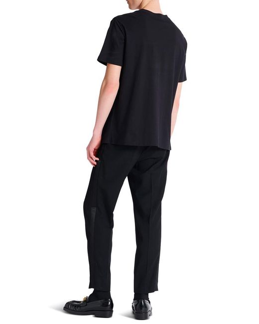Balmain Black T-Shirts And Polos for men