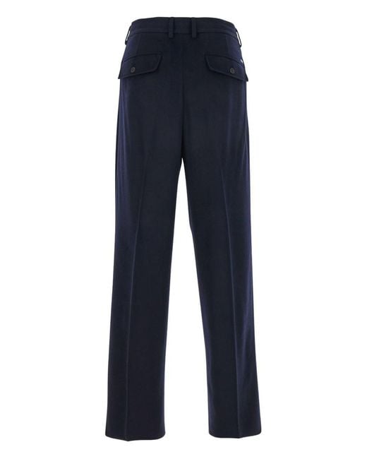 Emporio Armani Blue Trousers for men