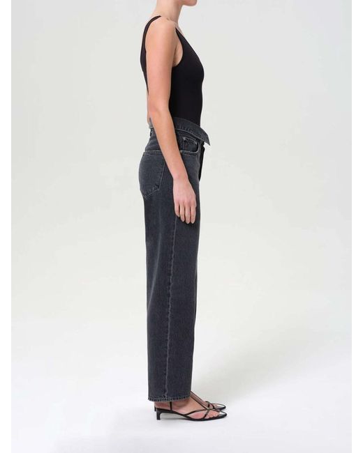 Agolde Blue Echo Taper Jeans