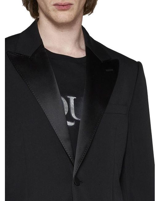 Alexander McQueen Black Jackets for men