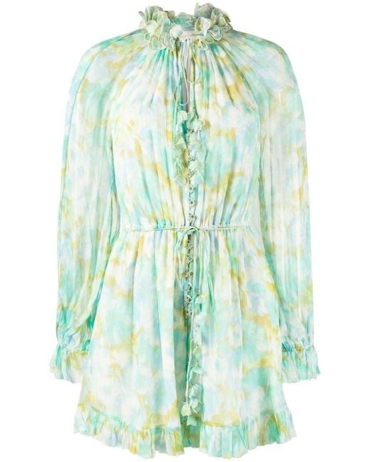 Zimmermann Dress in Green Lyst