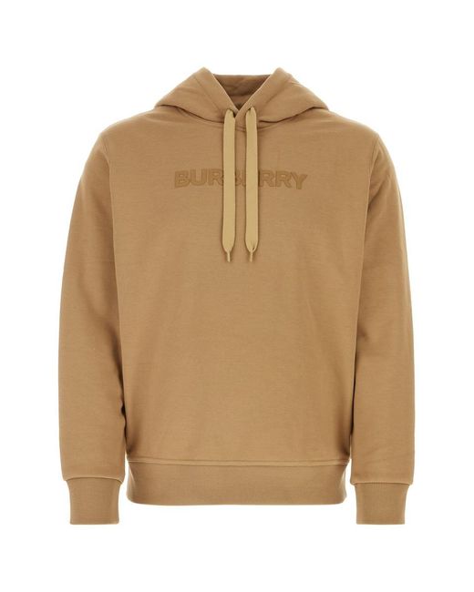 Burberry Natural Biscuit Cotton Sweatshirt for men