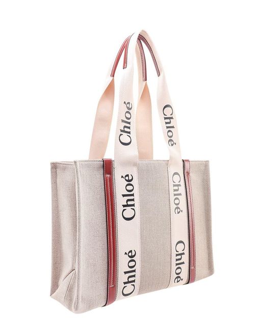 Chloé Pink Leather Shoulder Bags