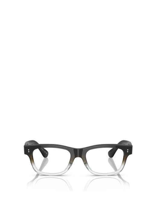 Oliver Peoples White Eyeglasses for men