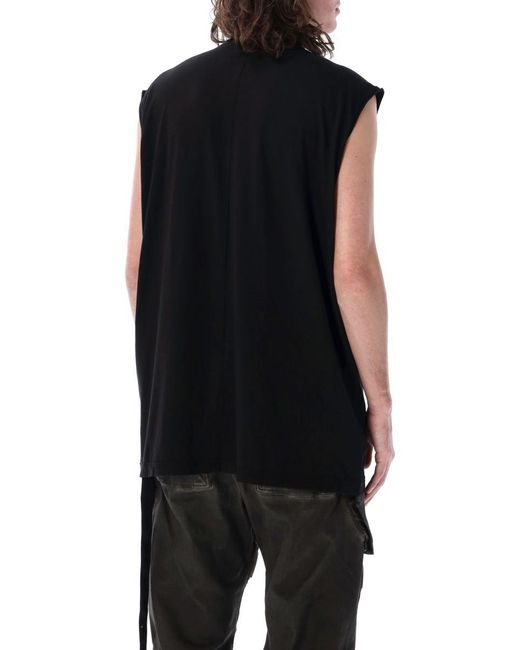 Rick Owens Black Pentagram Tarp T for men