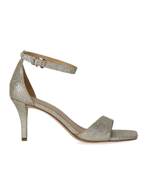 Michael Kors Metallic Jaida Heeled Sandal