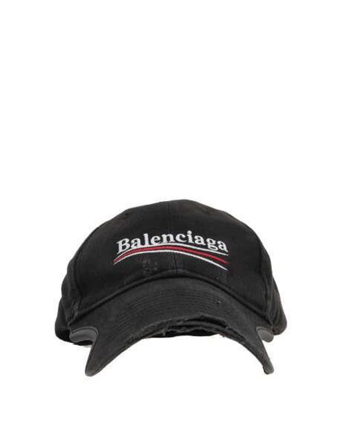 Balenciaga Black Cap for men