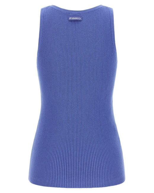 Pinko Blue 'Sisma' Tank Top