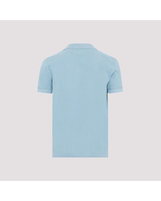 Tom Ford Tennis Piquet Polo Shirt Tshirt in Blue for Men | Lyst