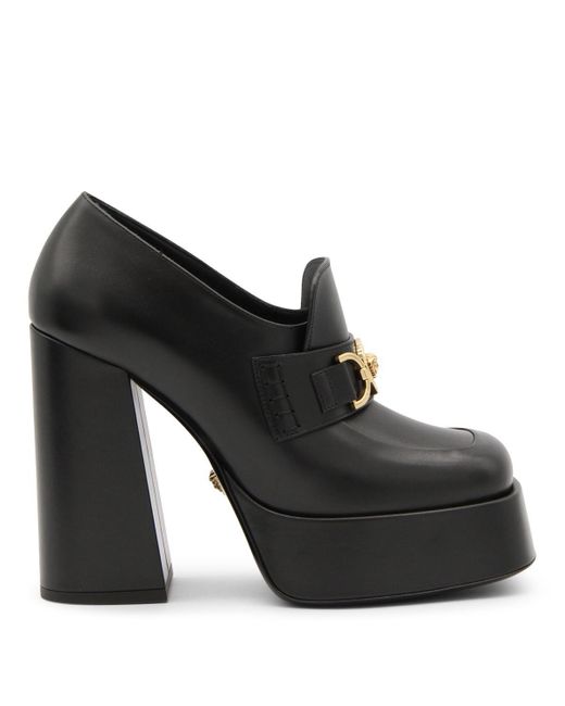 Versace Flat Shoes Black
