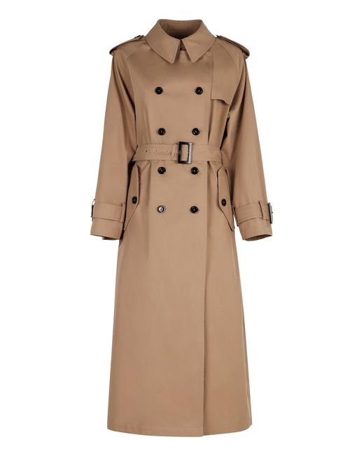 Herno Natural Cotton Trench Coat